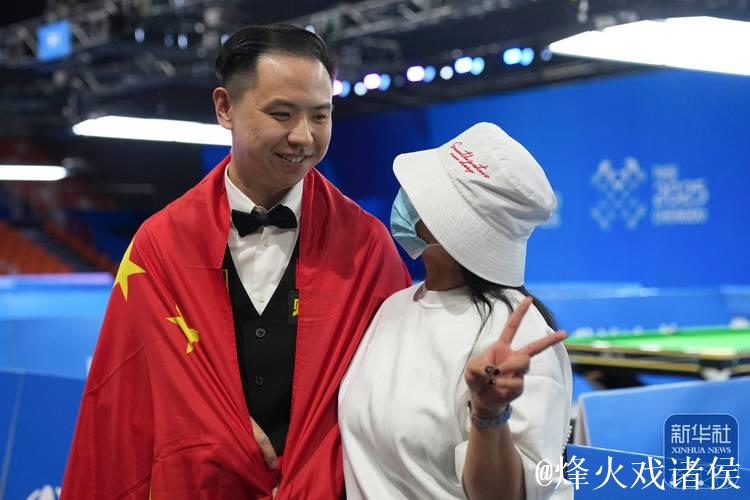 中国选手肖国栋夺得成都世运会男子斯诺克冠军 中国选手肖国栋夺得成都世运会男子斯诺克冠军